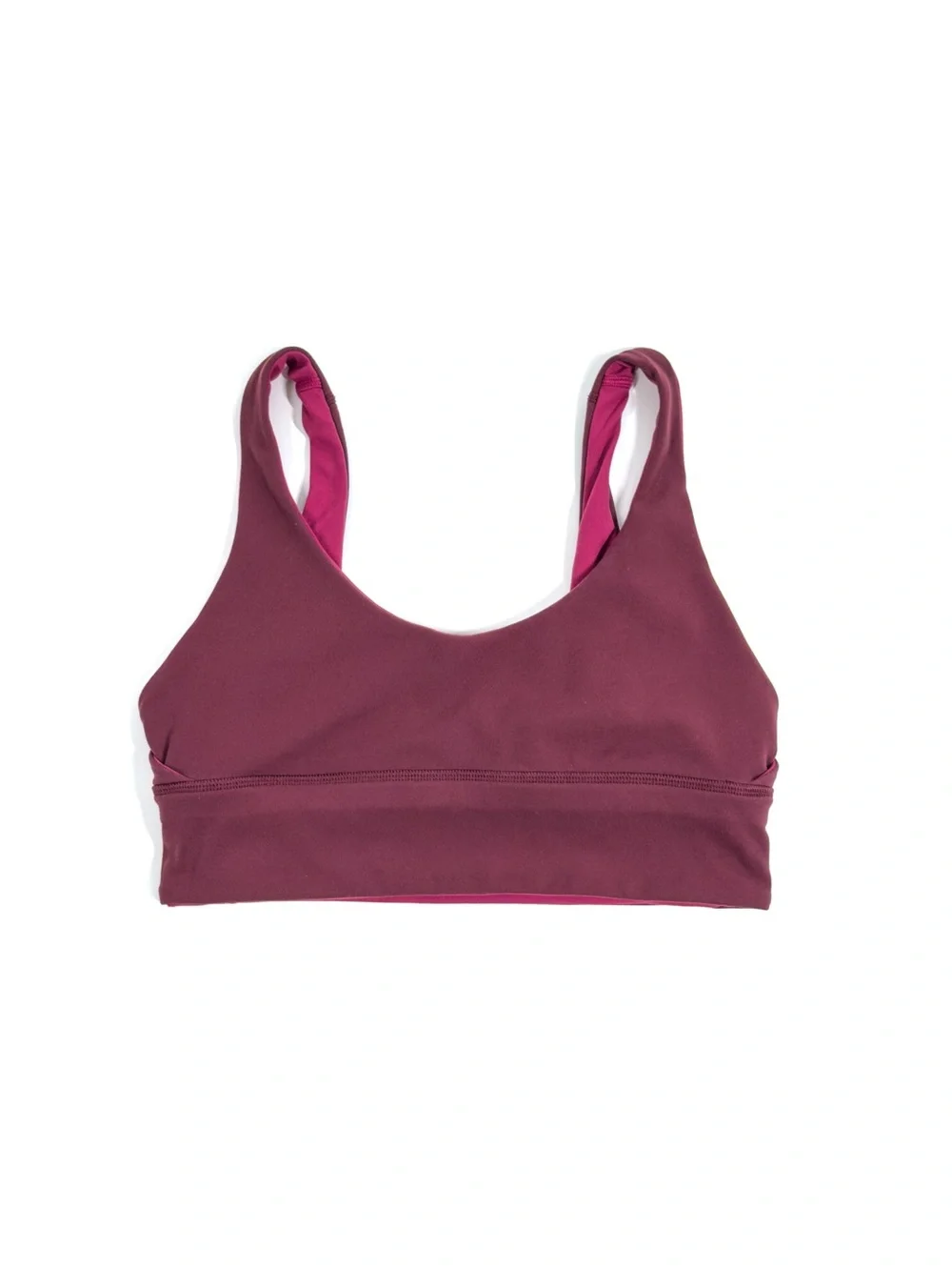 Lululemon Align Bra Size 8 Reversible Smoky Red / Pink Blossom